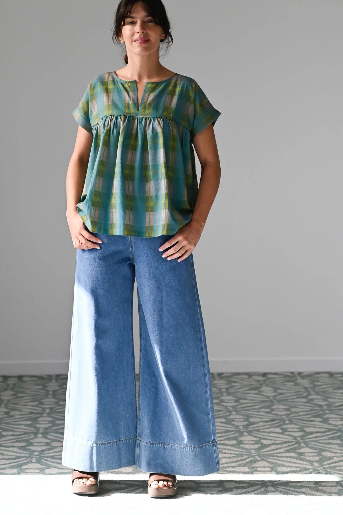 Lazybones Julia Top - Brushstroke