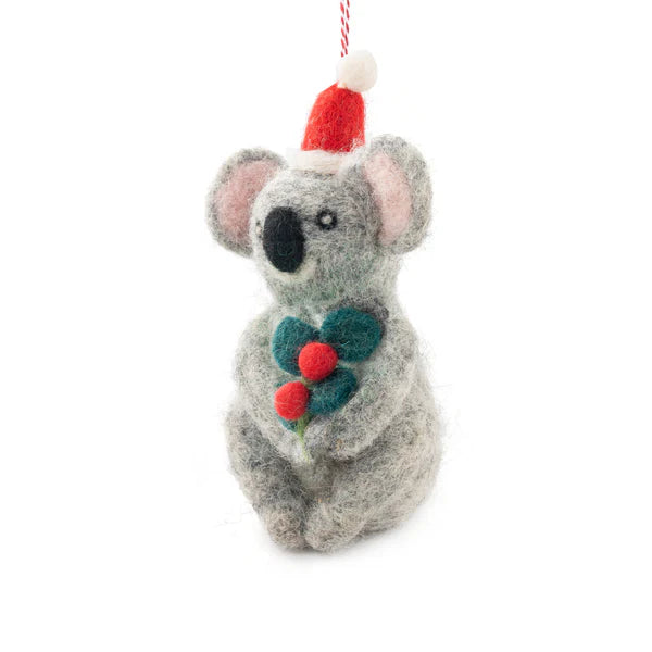 Felt Christmas Decoration - Khloe Koala