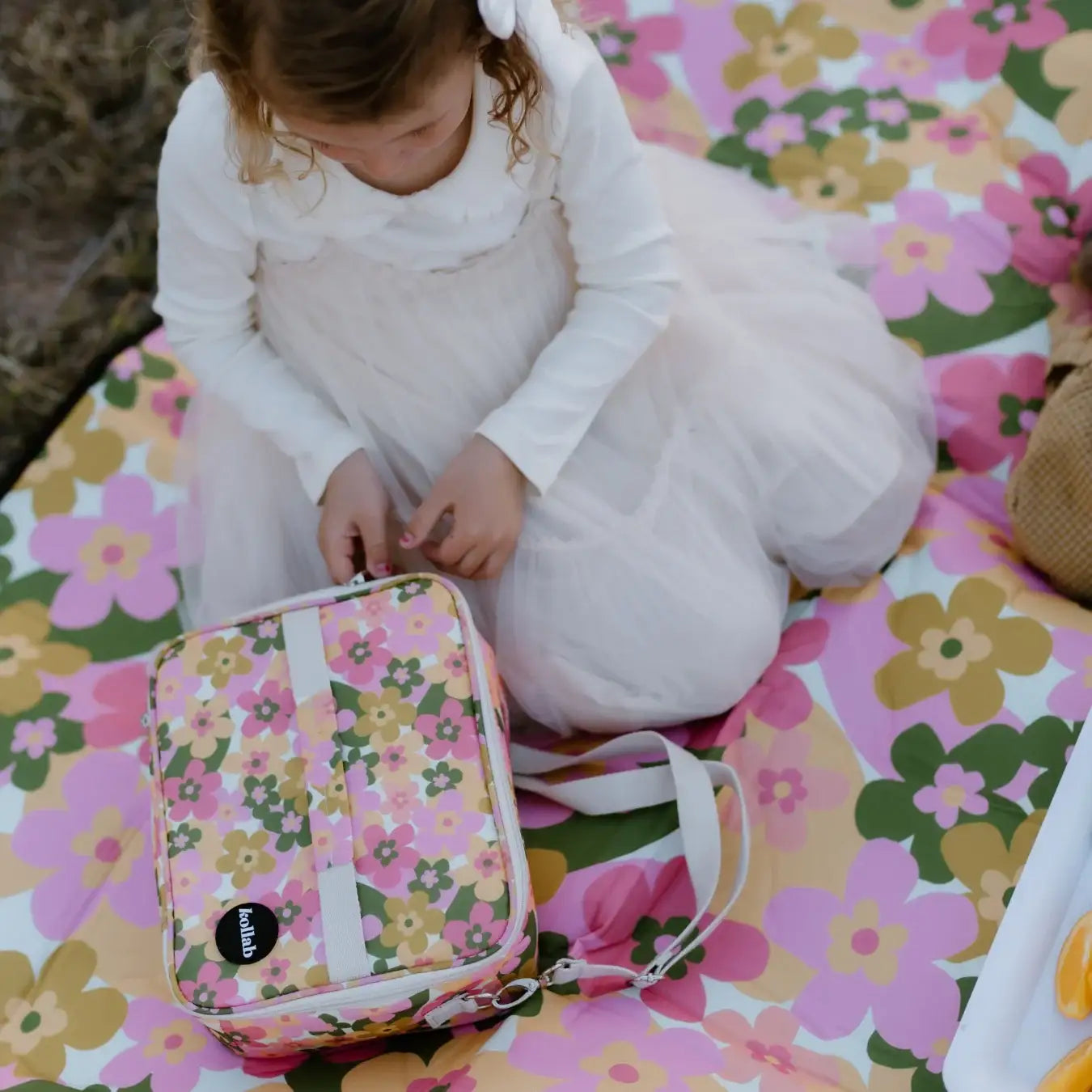 Kollab Picnic Mat - Sunshine Petals