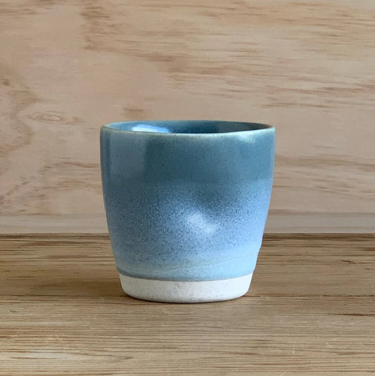 Henry and Tunks Latte Cup - Ocean and Sky Blue