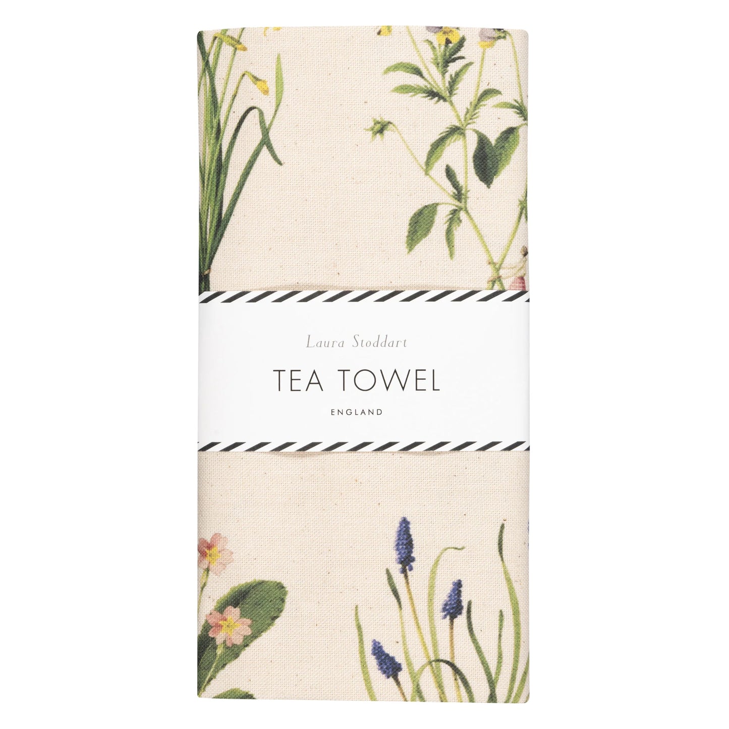Laura Stoddart Spring Flowers Tea Towel