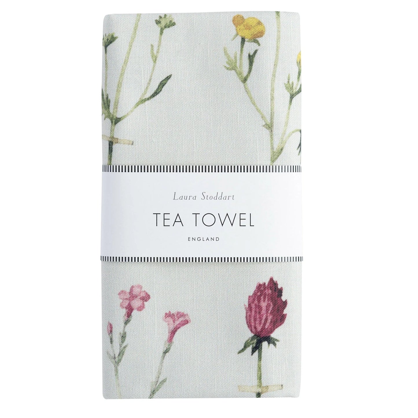 Laura Stoddart Wild Flowers Tea Towel