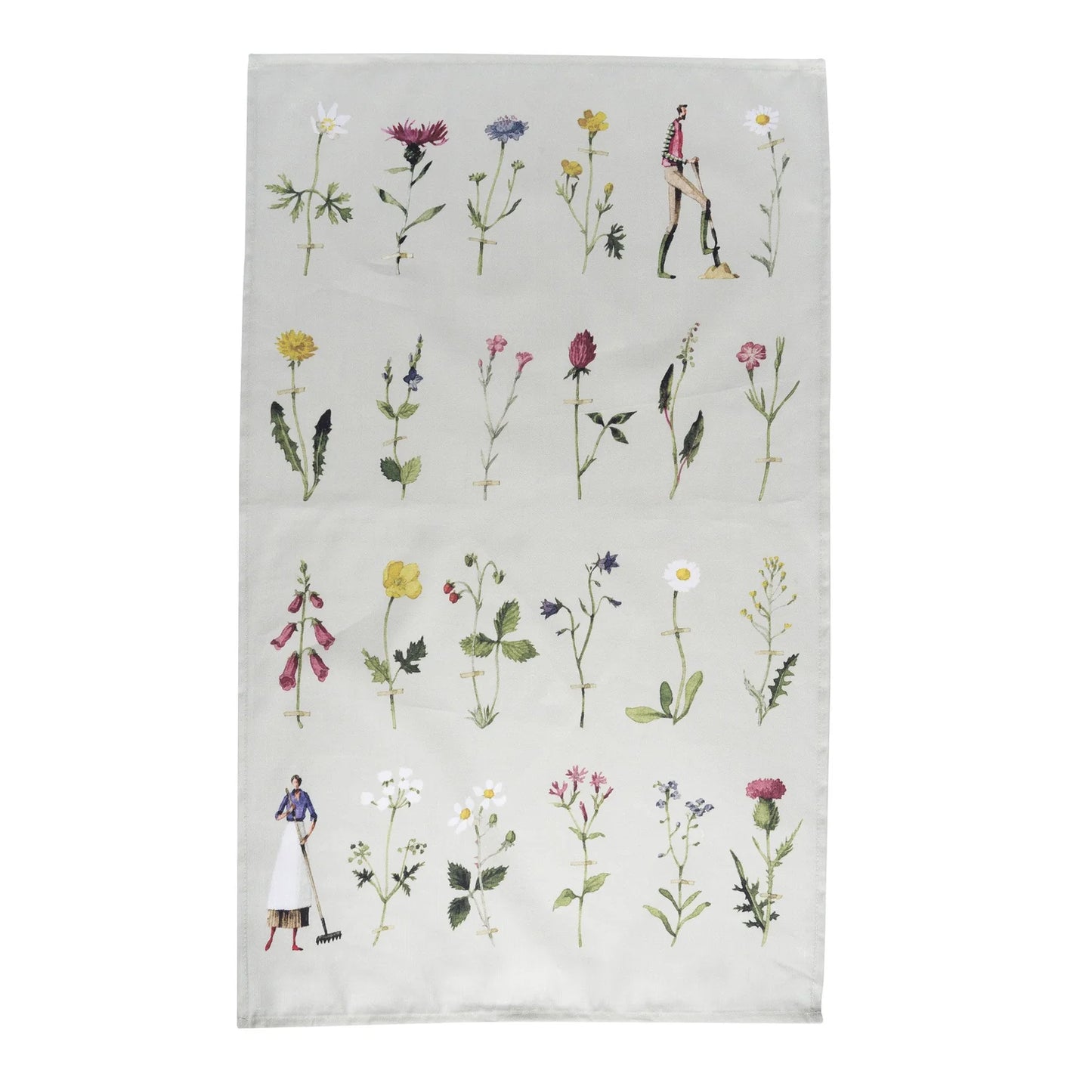 Laura Stoddart Wild Flowers Tea Towel