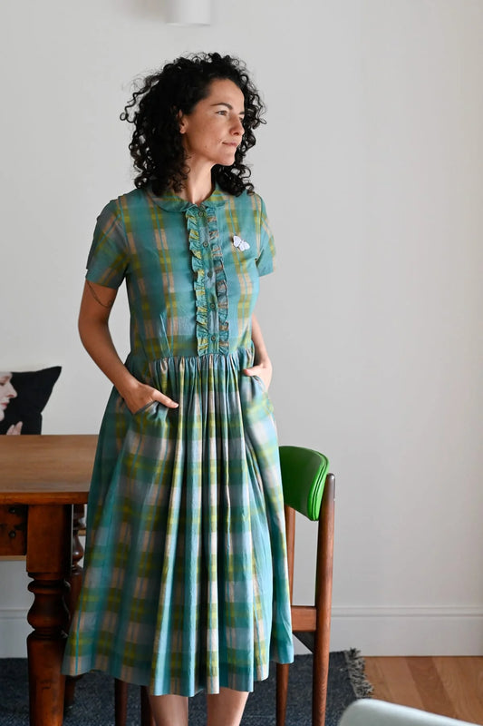 Lazybones Mabel Dress - Brushstroke