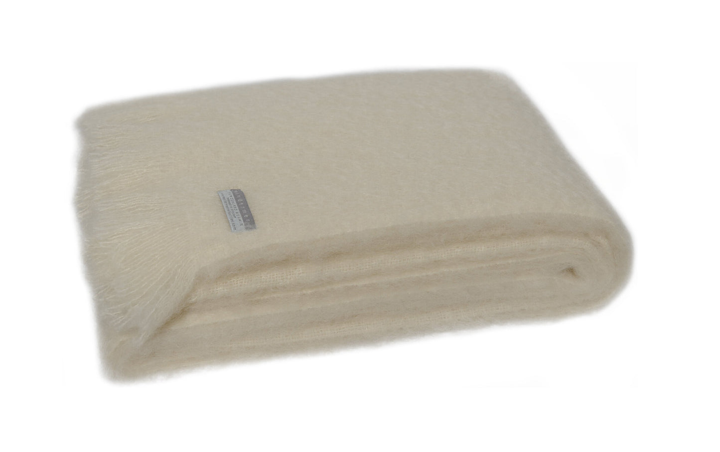 Masterweave Mohair Blanket - Cream