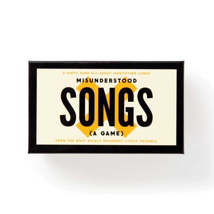 Misunderstood Songs Card Game