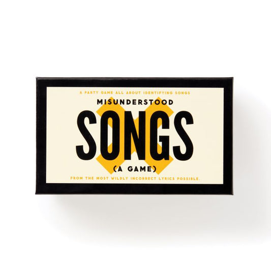 Misunderstood Songs Card Game