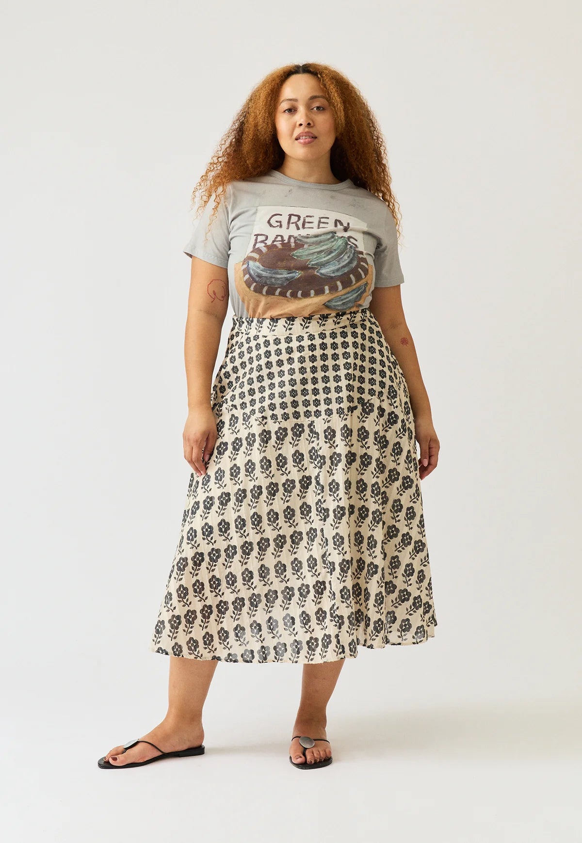 Nancybird Bronte Skirt - Orakawa Bloom