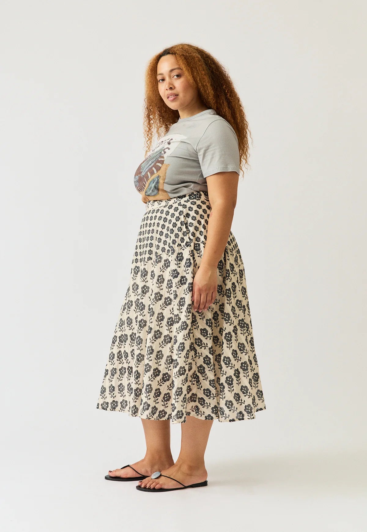 Nancybird Bronte Skirt - Orakawa Bloom