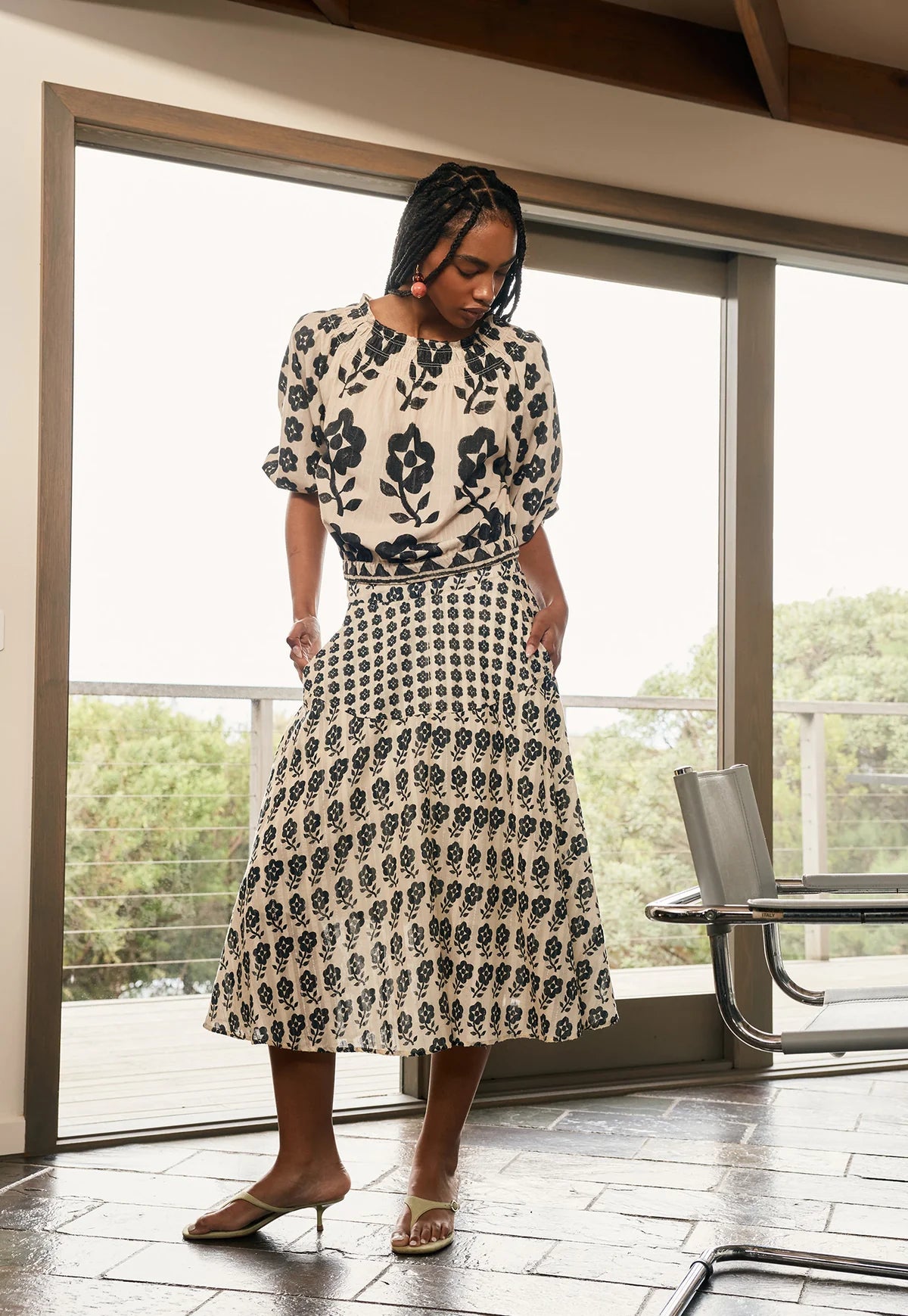 Nancybird Bronte Skirt - Orakawa Bloom