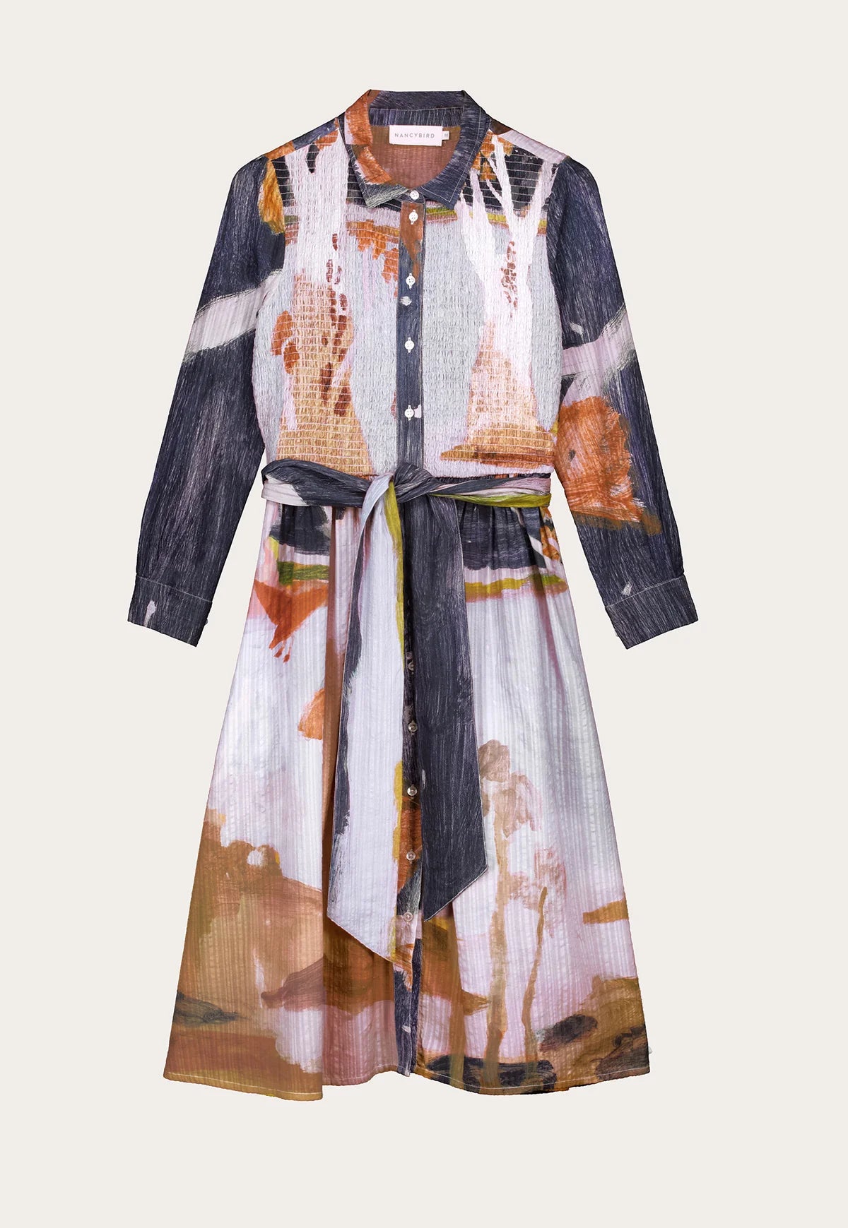 Nancybird Delphi Dress Night Heron
