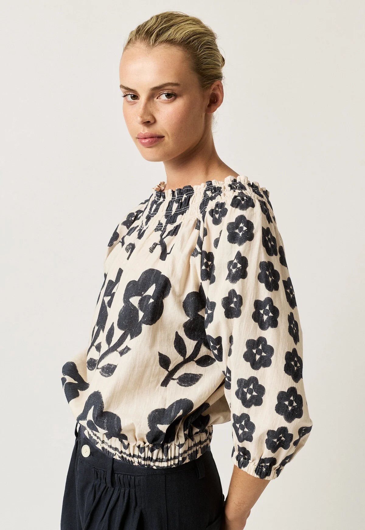 Nancybird Maha Top - Orakawa Bloom