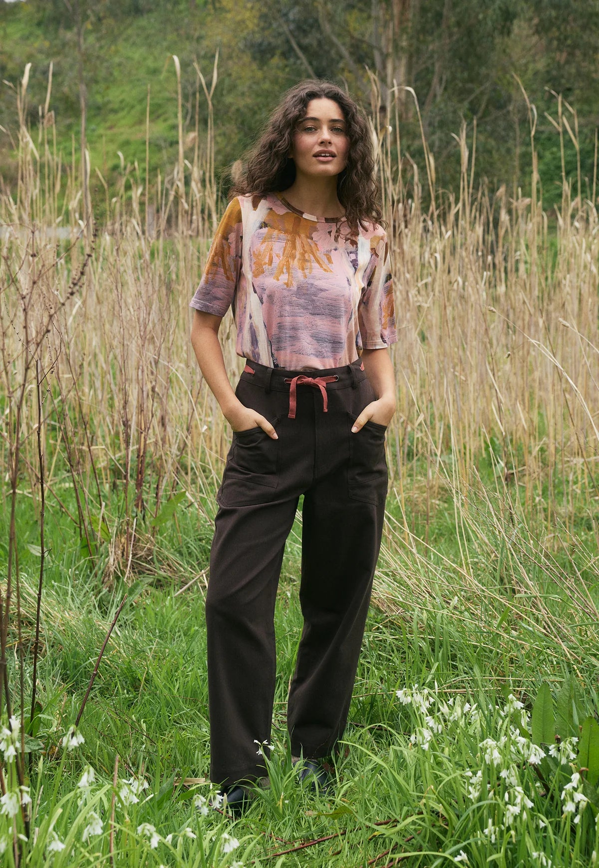 Nancybird Sera Pant - Chocolate