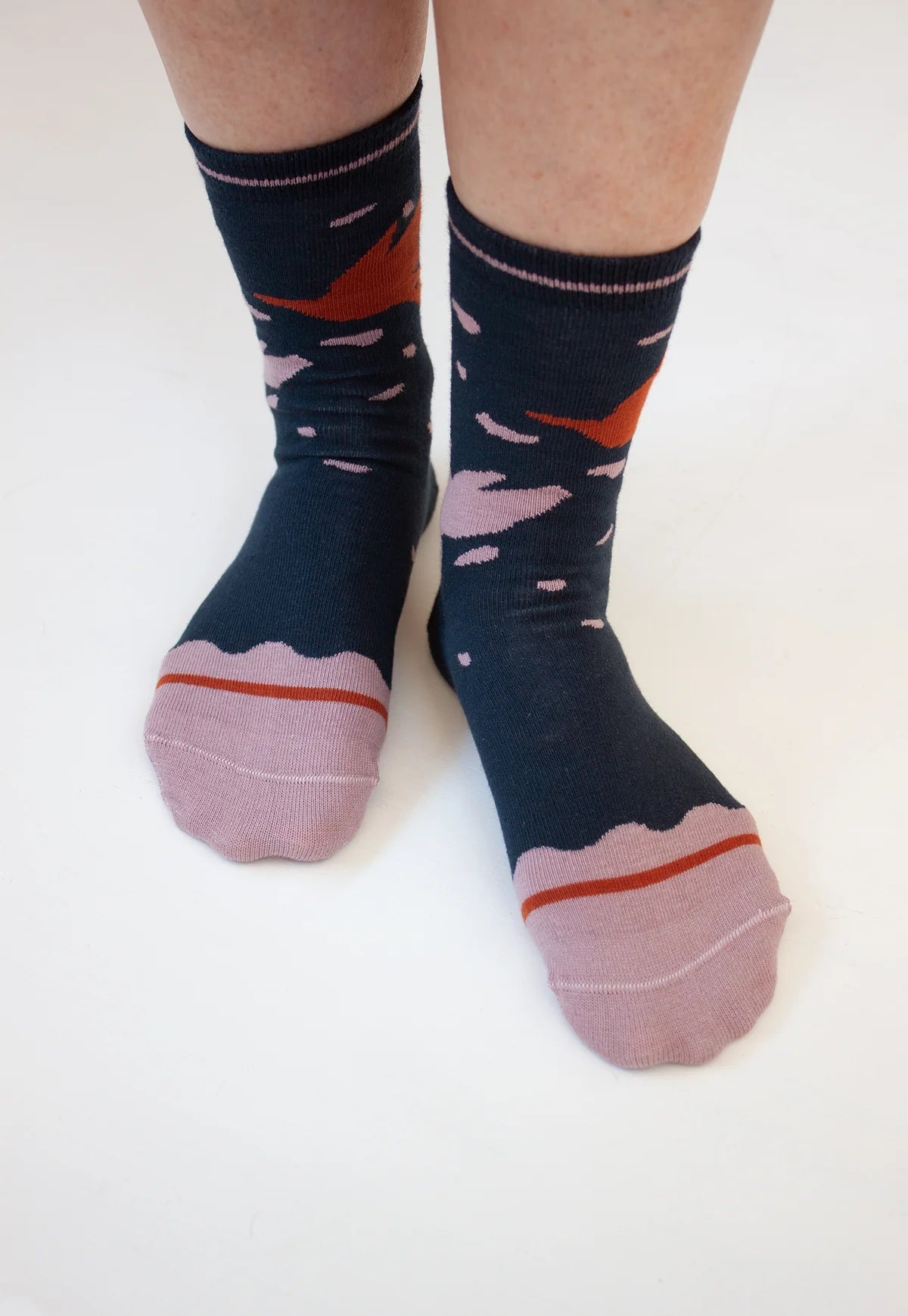Nancybird Socks - Night Heron