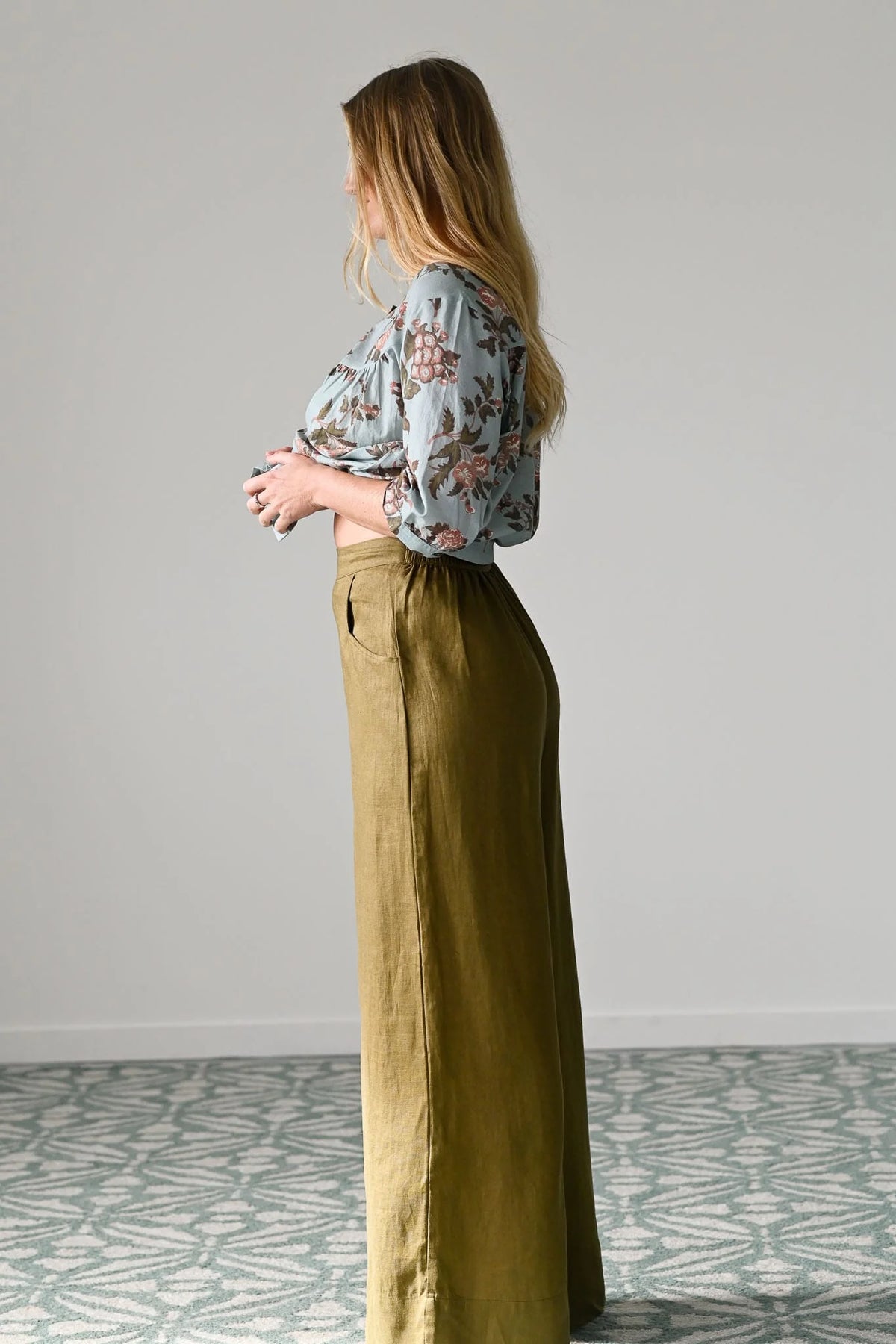 Lazybones Ollie Pant - Fir Green