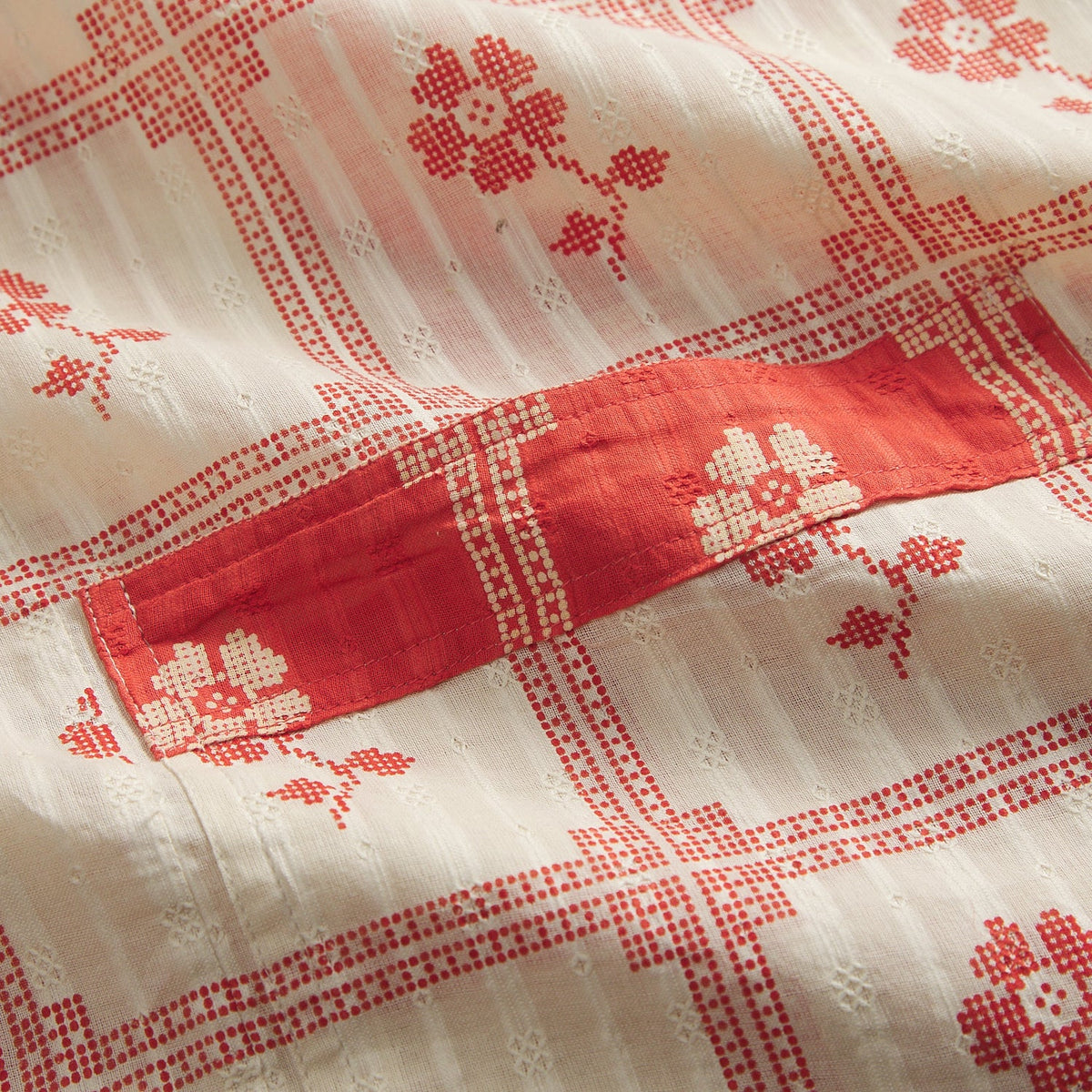 Sage & Clare Bonny Cotton Robe - Poppy
