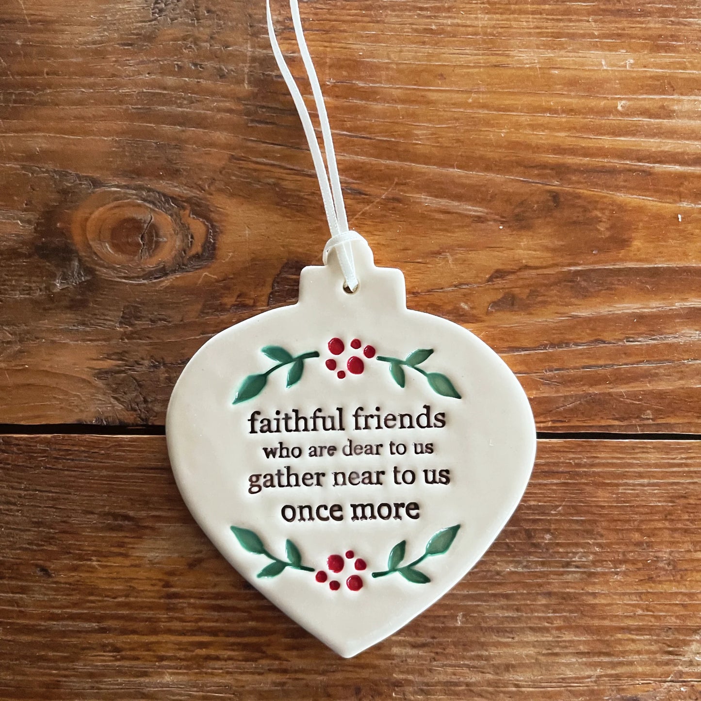 Paper Boat Press Faithful Friends Ornament