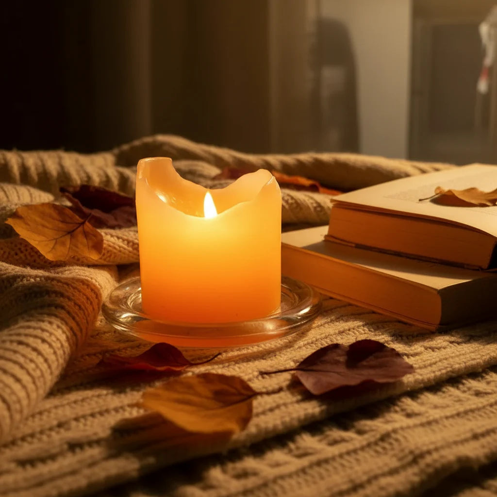 Beeswax 50hr Pillar candle - 8cm