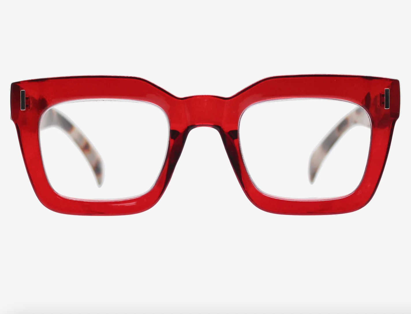 Reality Eyewear Sustainable Reader - Keats Red