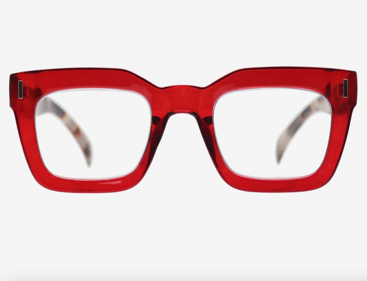 Reality Eyewear Sustainable Reader - Keats Red