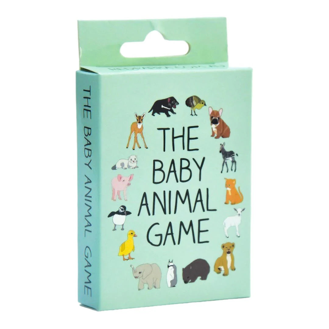 Baby Animals memory card game by Red Parka