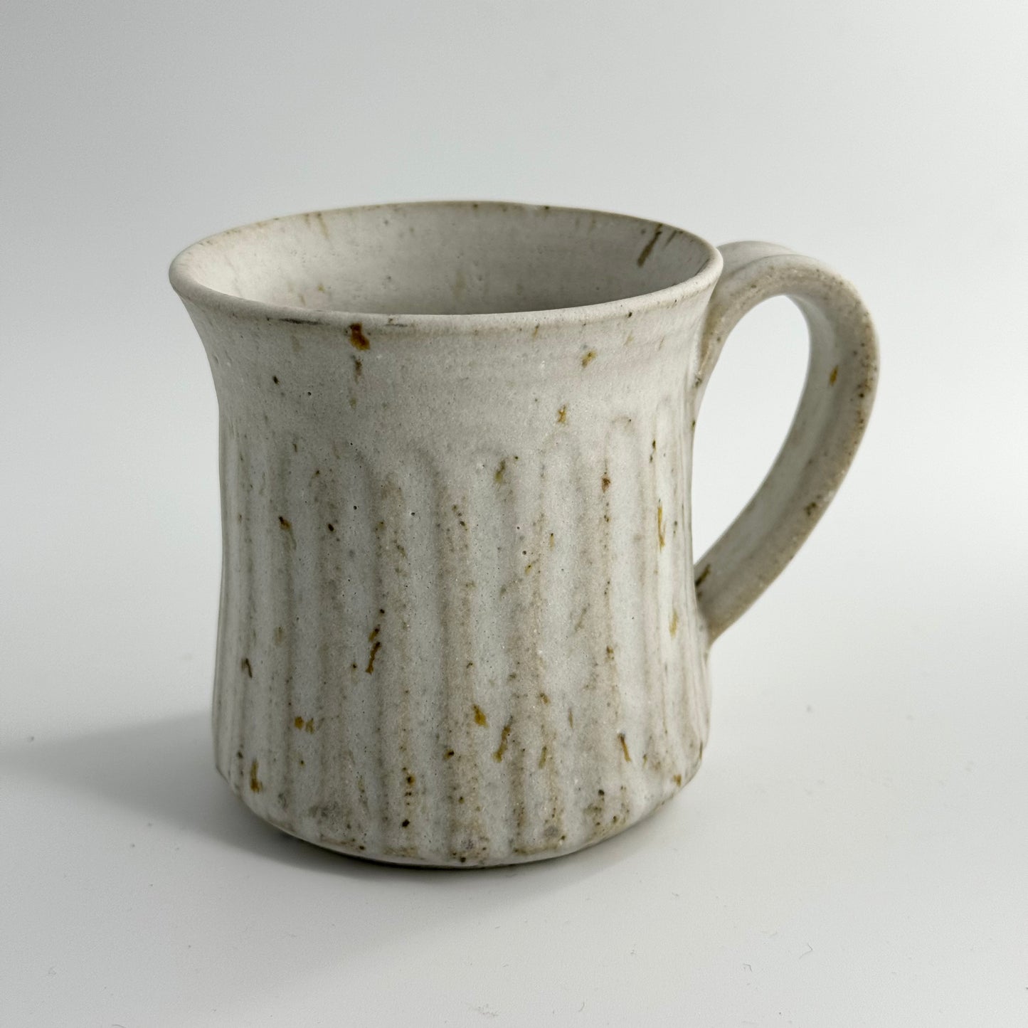 Ros Sachsse rustic white mug