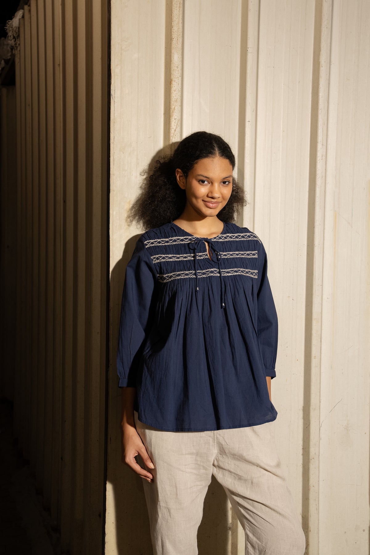 DVE Saha Top - Navy