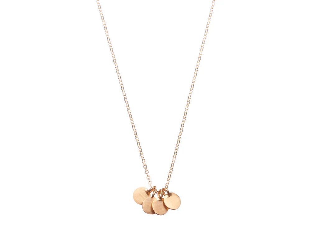 Shabana Jacobson Gold Dots Necklace