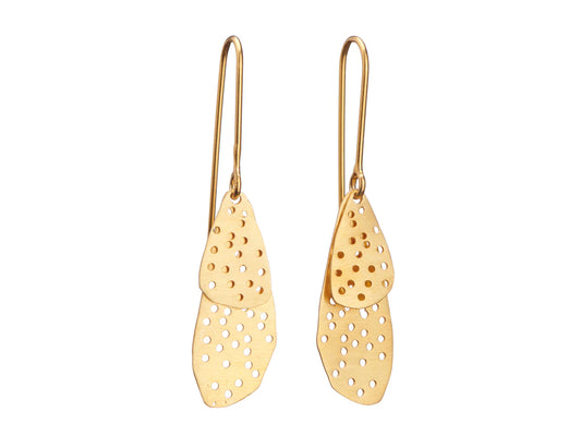 Shabana Jacobson Gold Dot Earrings