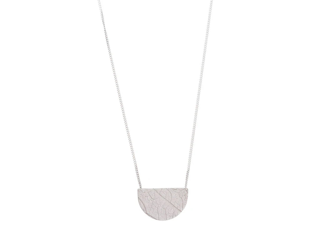 Shabana Jacobson Leaf Print Necklace