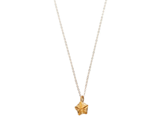 Shabana Jacobson Organic Gold Necklace