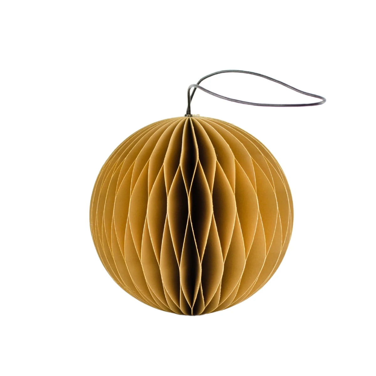 Paper Ornament - Golden Sand Sphere