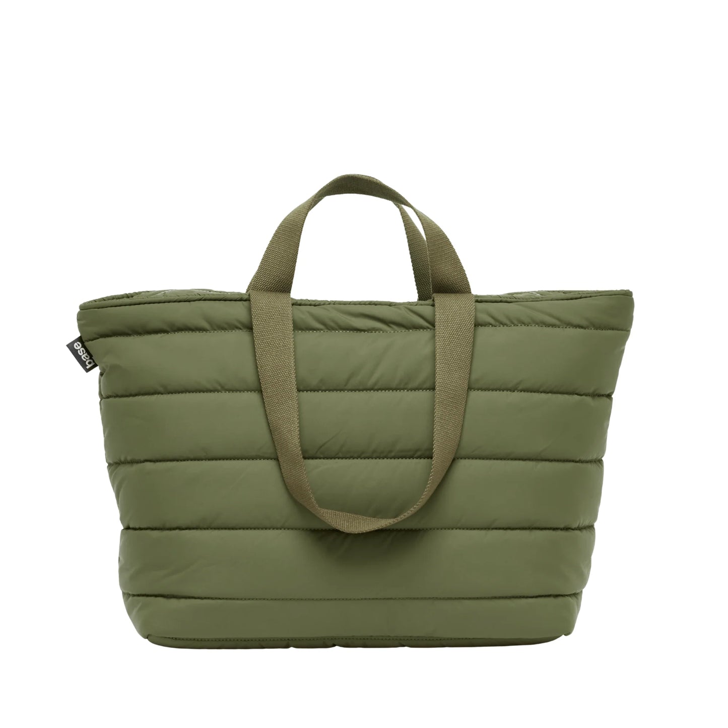 'Take It Base' Puffer Tote - Khaki