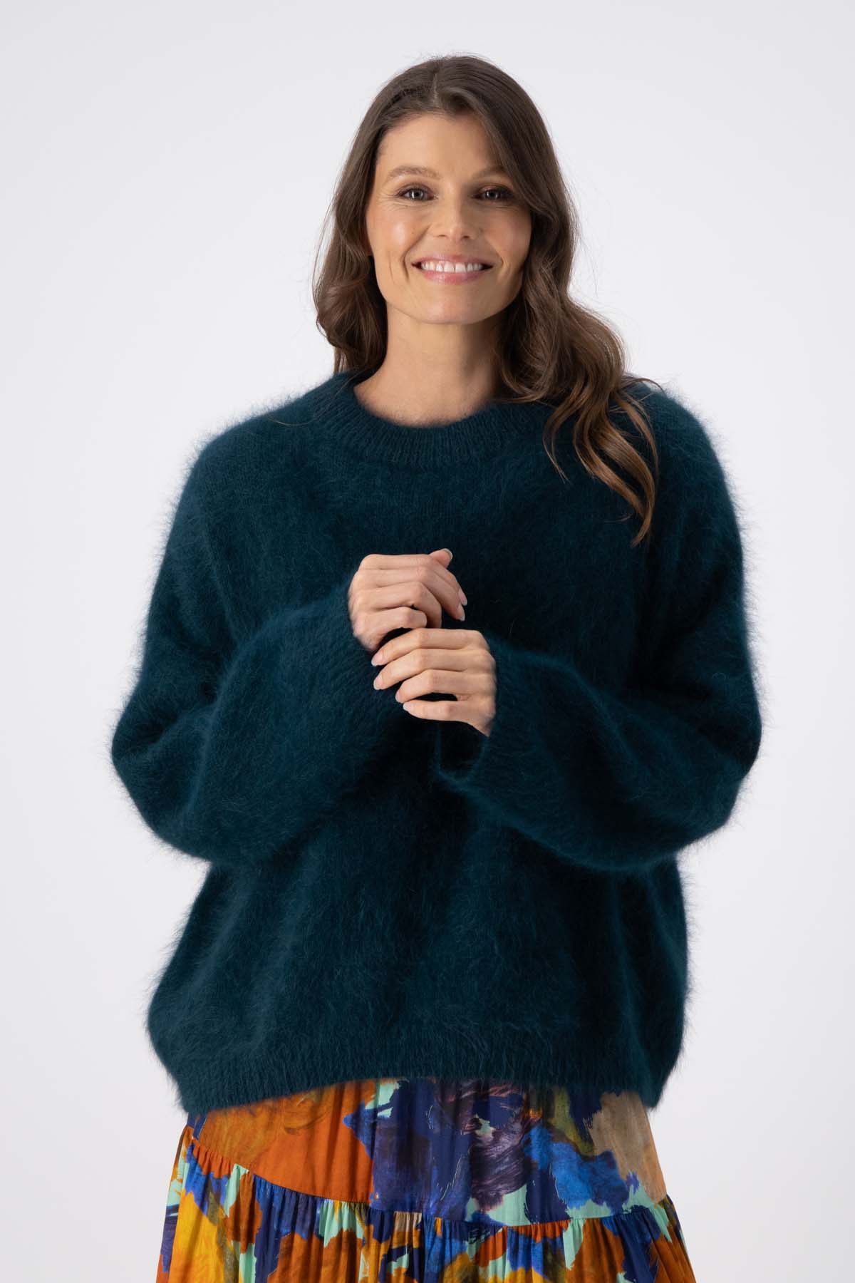 Olga de Polga Angora Knit in Teal