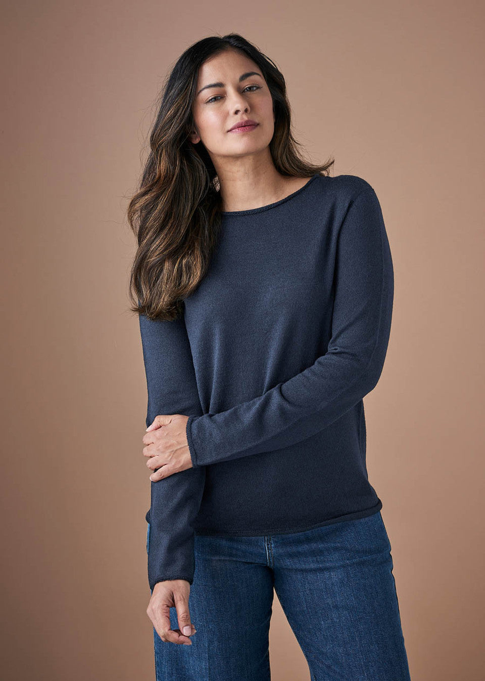 Uimi Phoebe Merino Wool Top - Storm