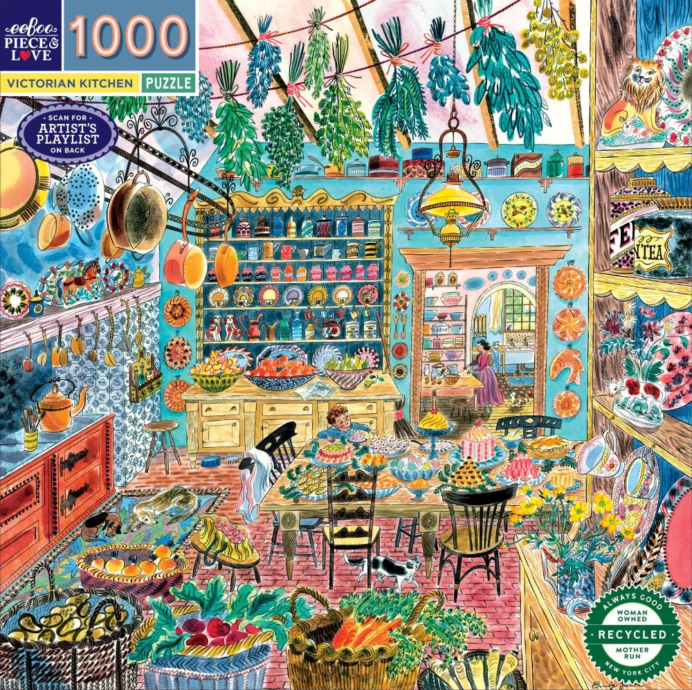 Victorian Kitchen - 1000 piece puzzle
