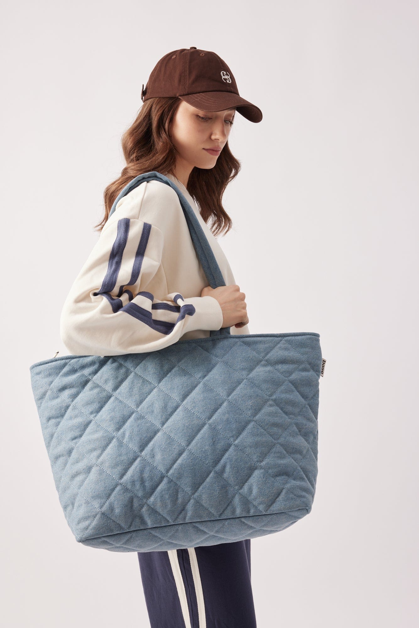 'Take It Base' Tote - Vintage Blue Denim