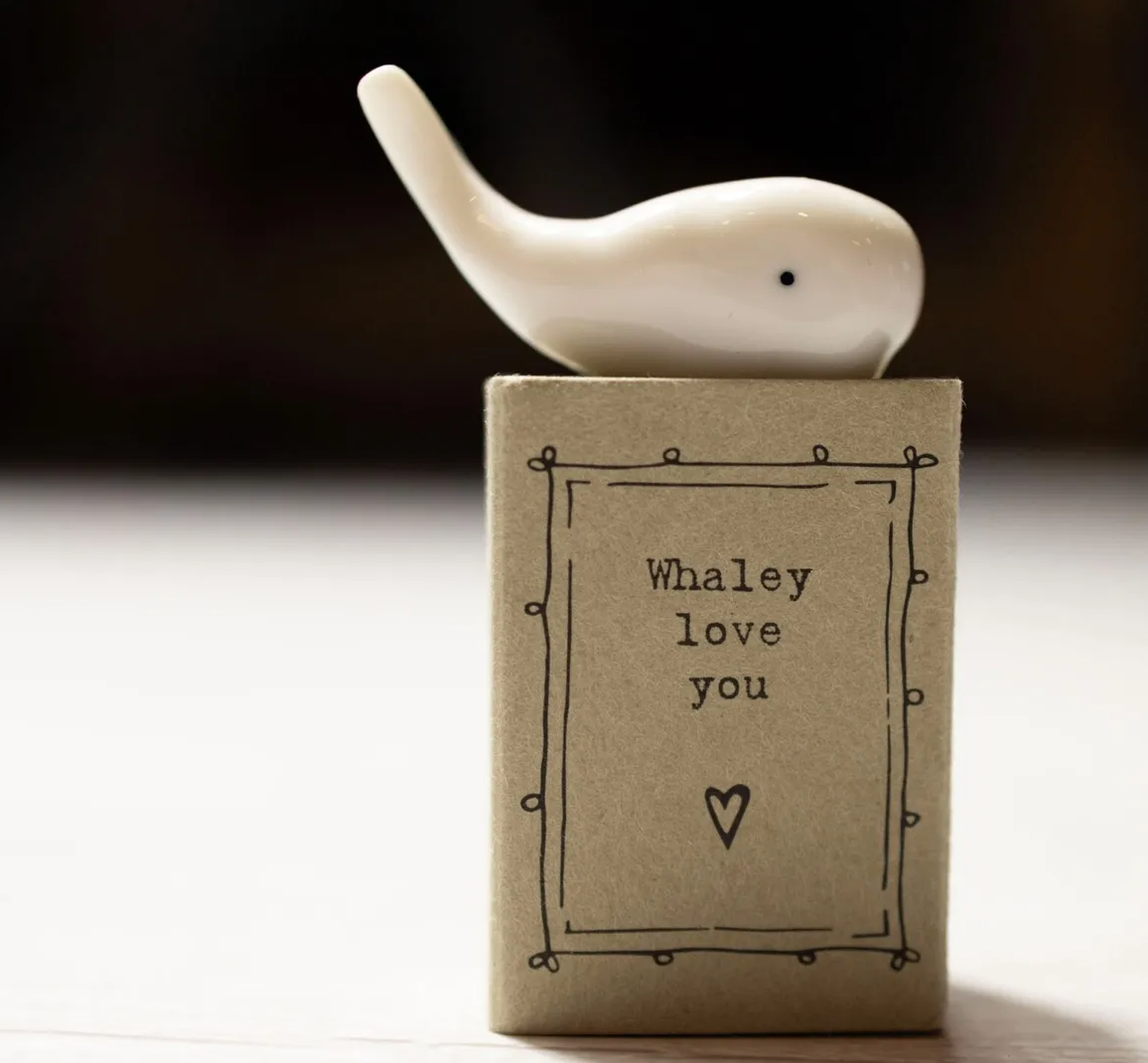 East of India Matchbox Memento - Little Whale