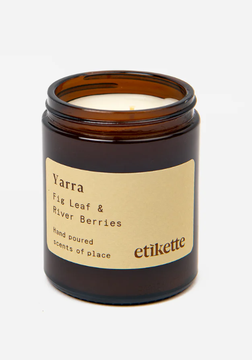 Etikette Candles Yarra
