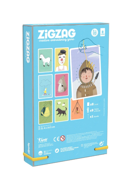 Londji Embroidering game - Zig Zag