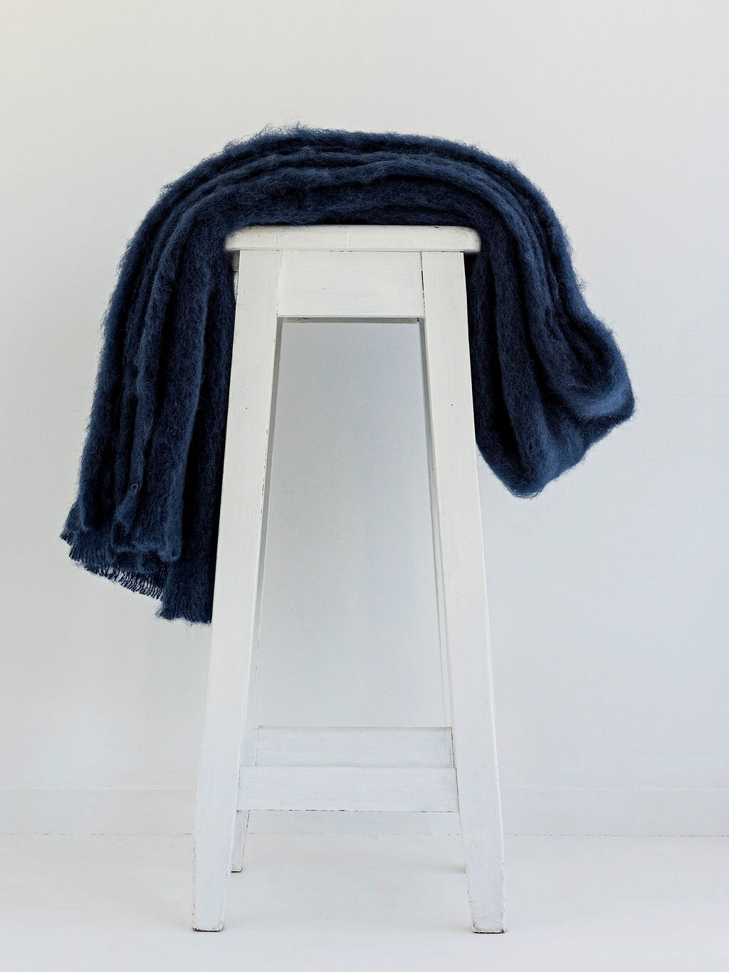 Masterweave Mohair Blanket - Navy