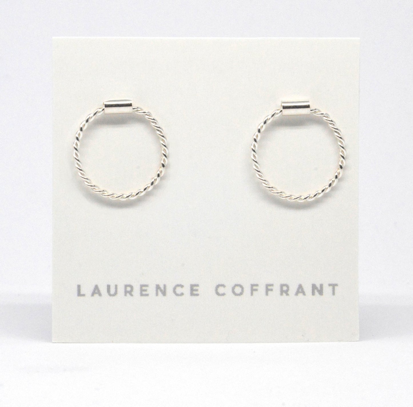 Laurence Coffrant Swinging Hoop Earrings