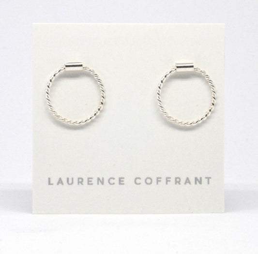 Laurence Coffrant Swinging Hoop Earrings