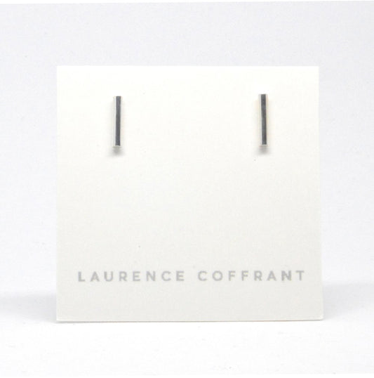 Laurence Coffrant Round Bar Stud Earrings