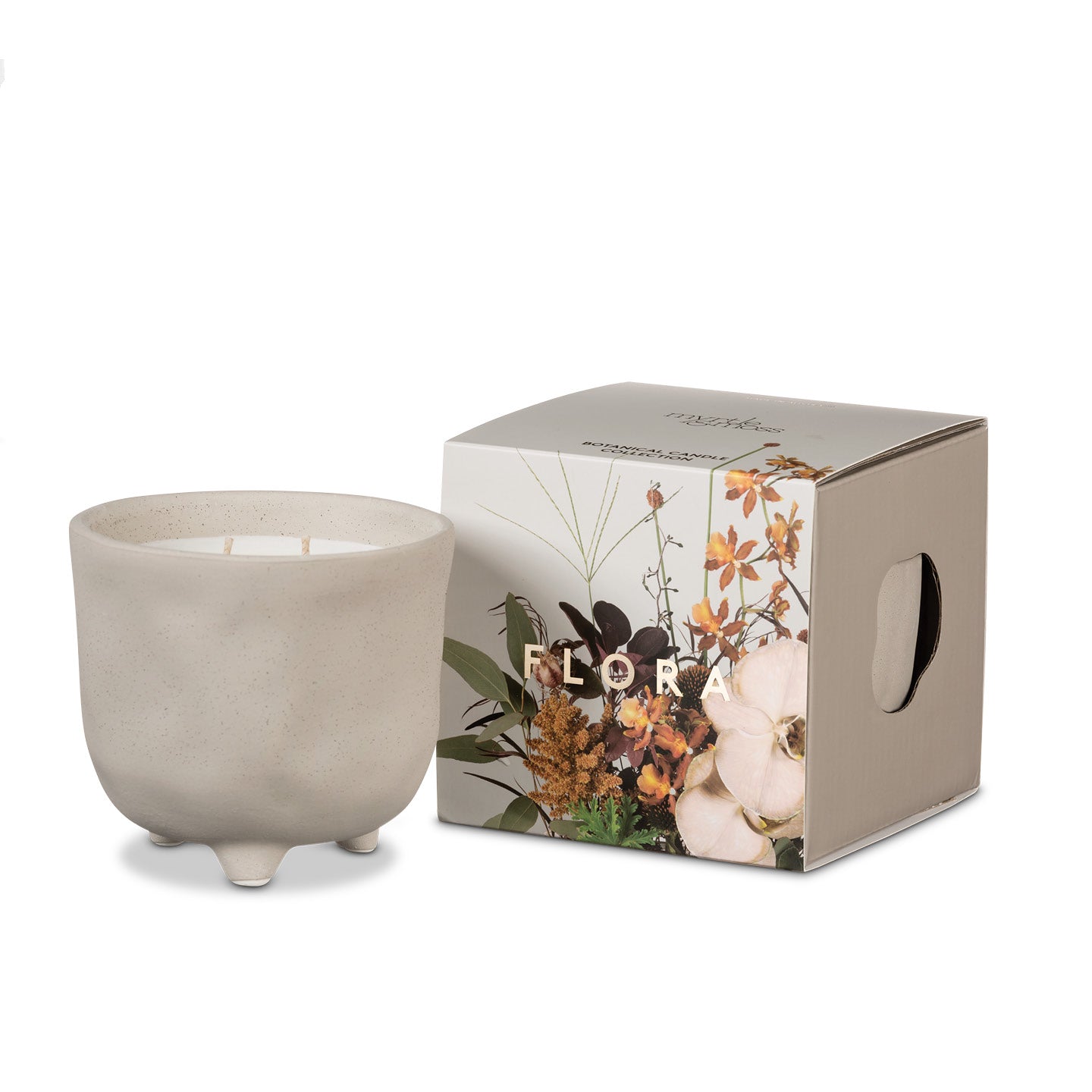 Myrtle and Moss Botanical Candle - Flora