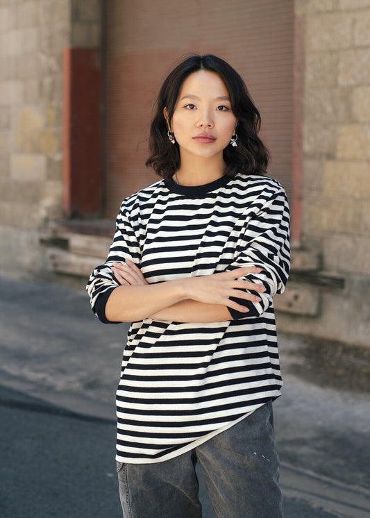 Hemp Clothing Long Sleeve Boxy Top