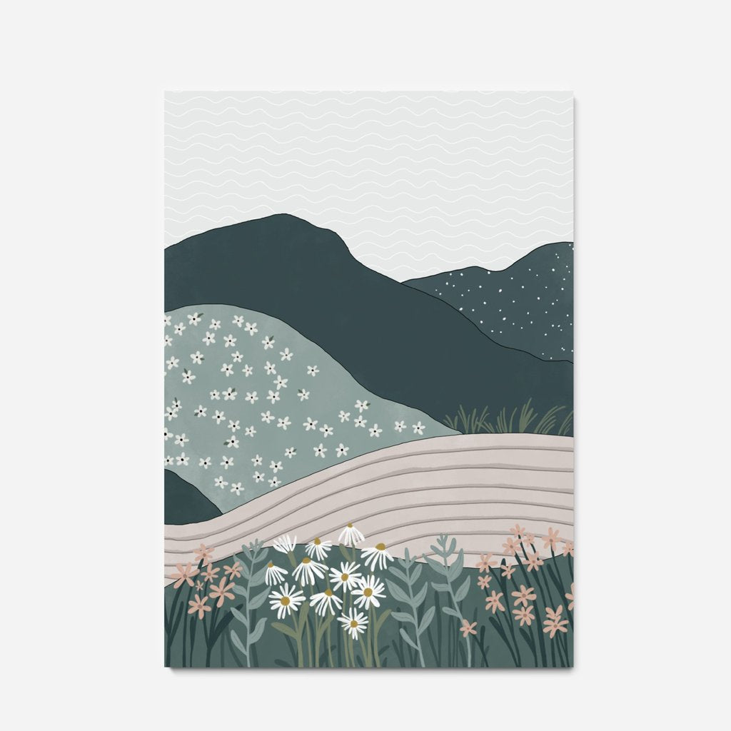 In the Daylight Meadow Print