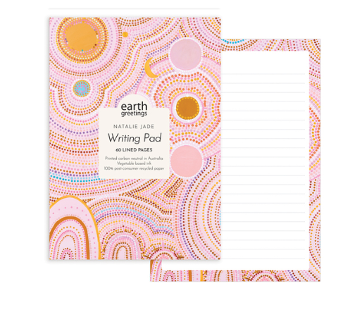 Earth Greetings A5 Writing Pad - Seven Sisters Dreaming III