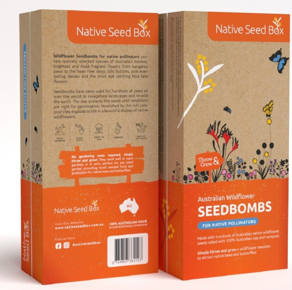 Native Seed Gift Box - Wildflowers for Native Pollinators