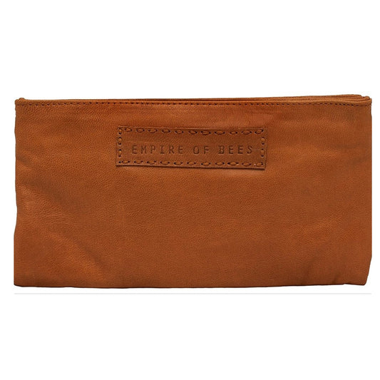 Empire of Bees Tan Leather Maggie Wallet